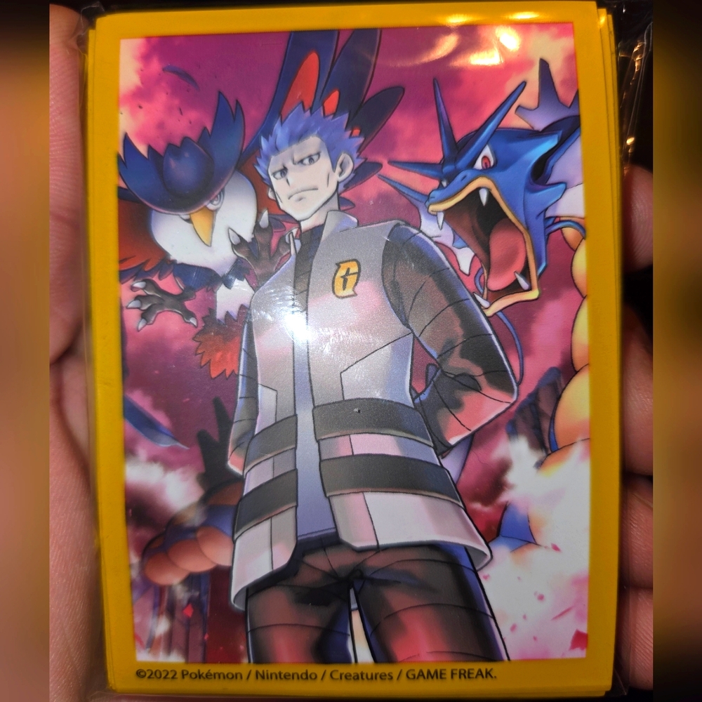 Pokemon Premium Tournament Collection Cyrus Card Sleeves